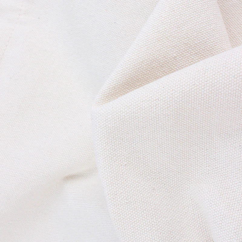 White Eco-Friendly Canvas Customizable LOGO Handbags of Various Size