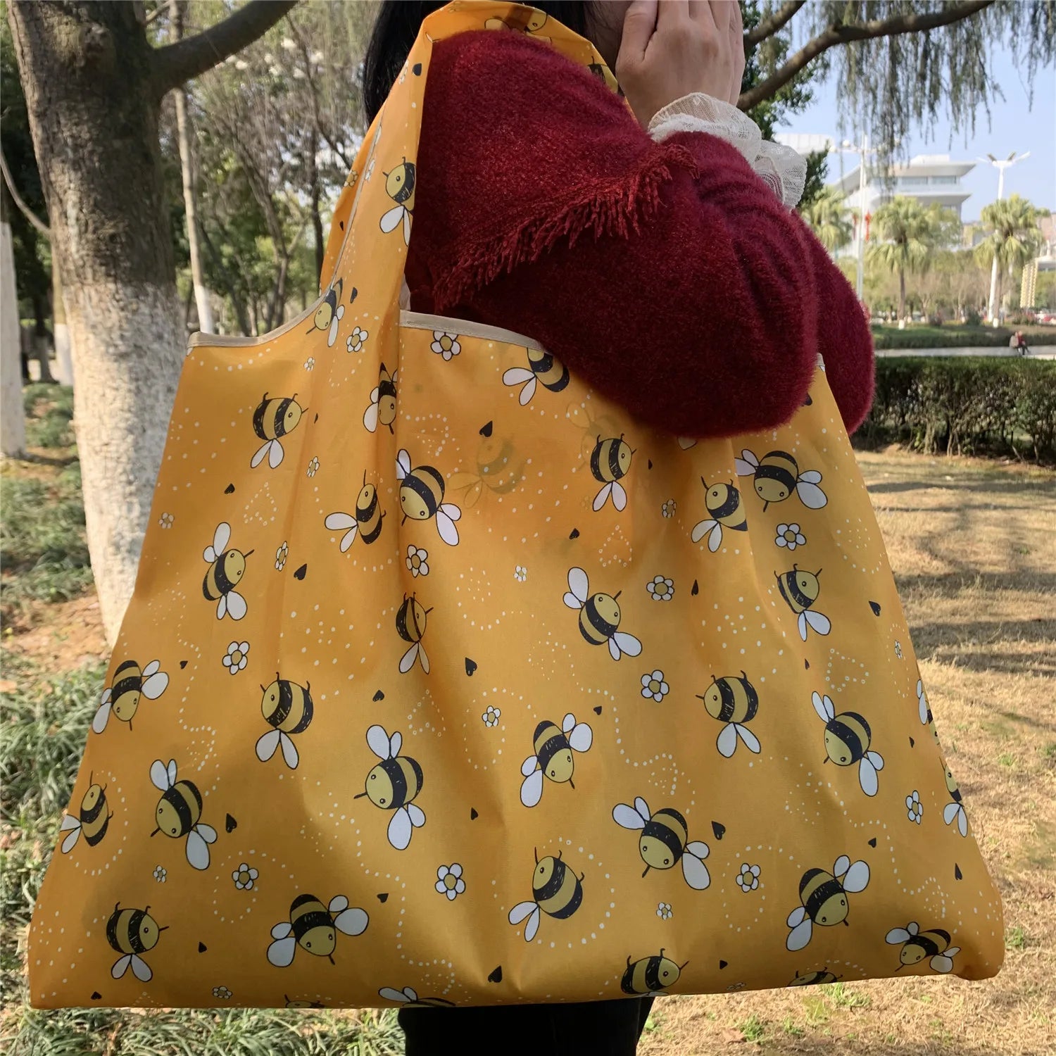 Oxford cloth eco-friendly shopping bag