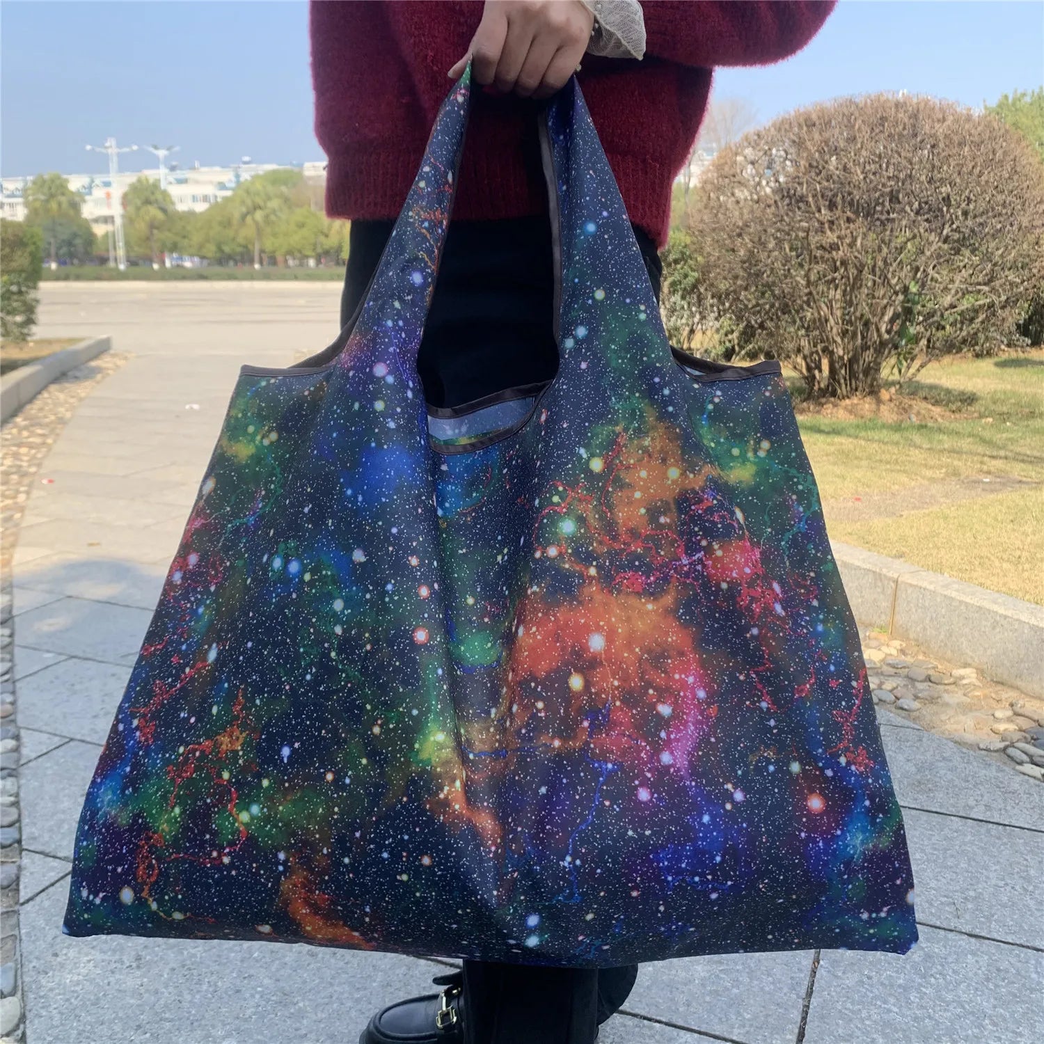 Oxford cloth eco-friendly shopping bag