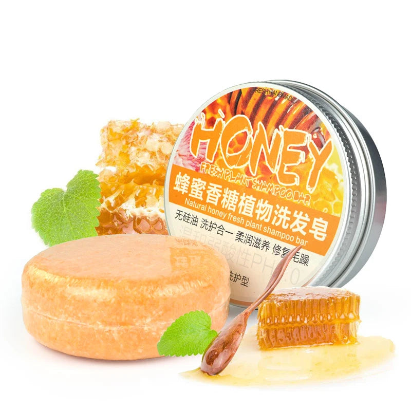 Natural Hair Darkening Ginger Shampoo Bar
