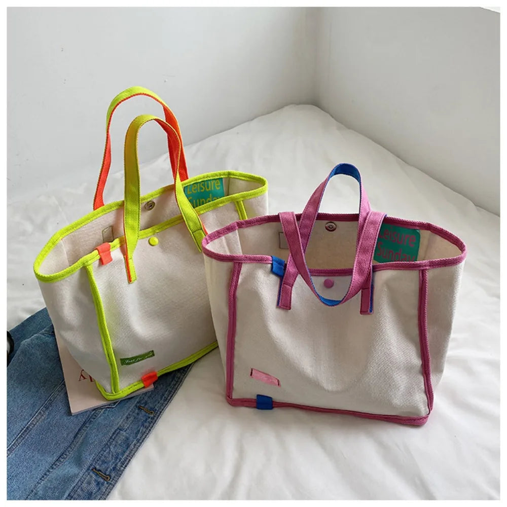 Vegan Canvas Handbag/Tote Bags