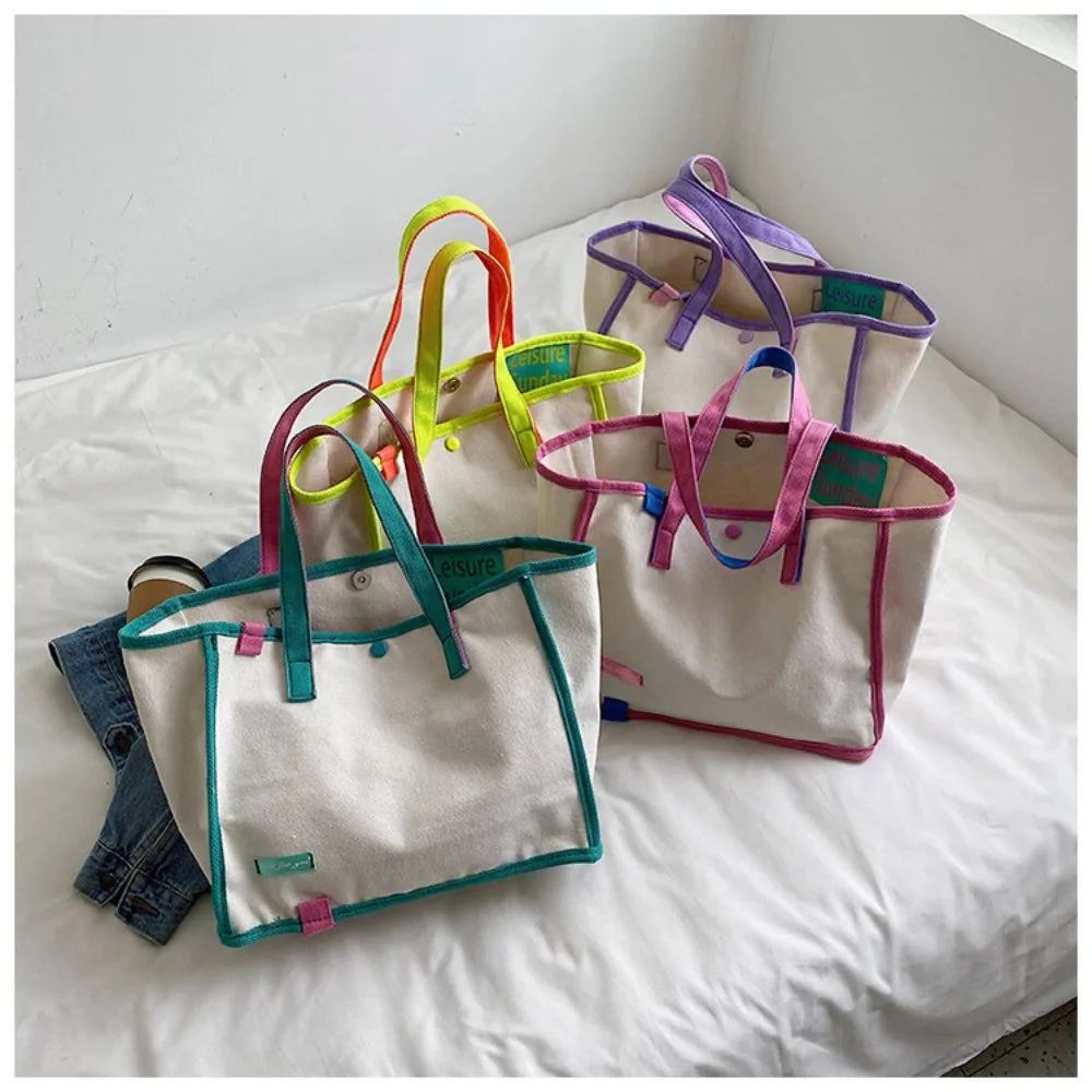 Vegan Canvas Handbag/Tote Bags