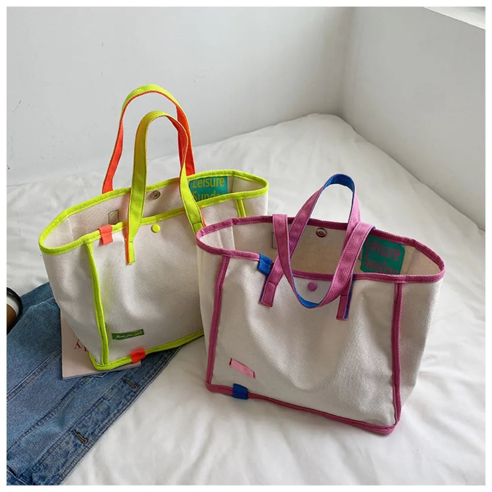 Vegan Canvas Handbag/Tote Bags