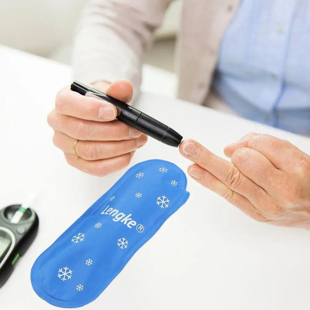 Reusable Insulin Cooling Bag with Ice Pack