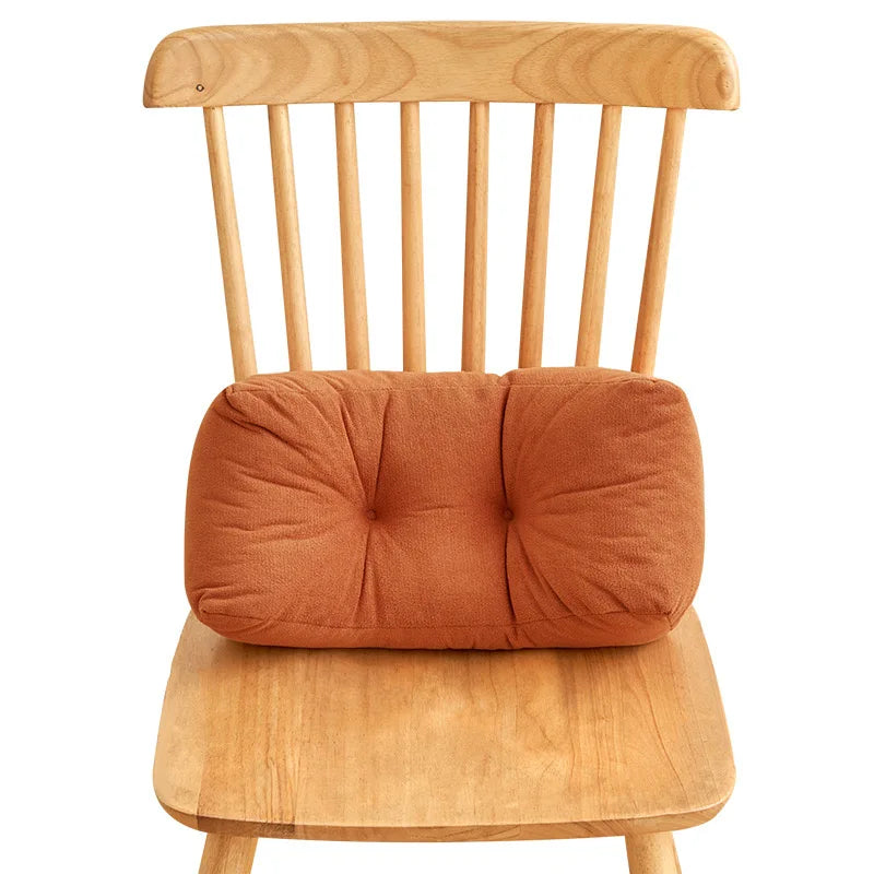 Soft Cashmere Seat Cushion with Lumbar Support