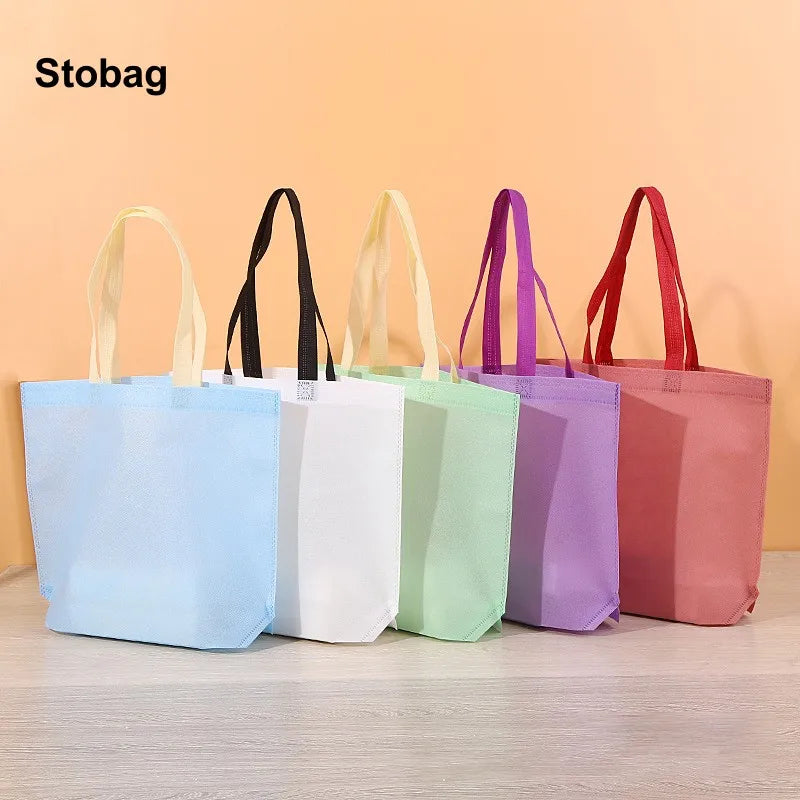 25pcs Non-woven Shopping Tote Bags