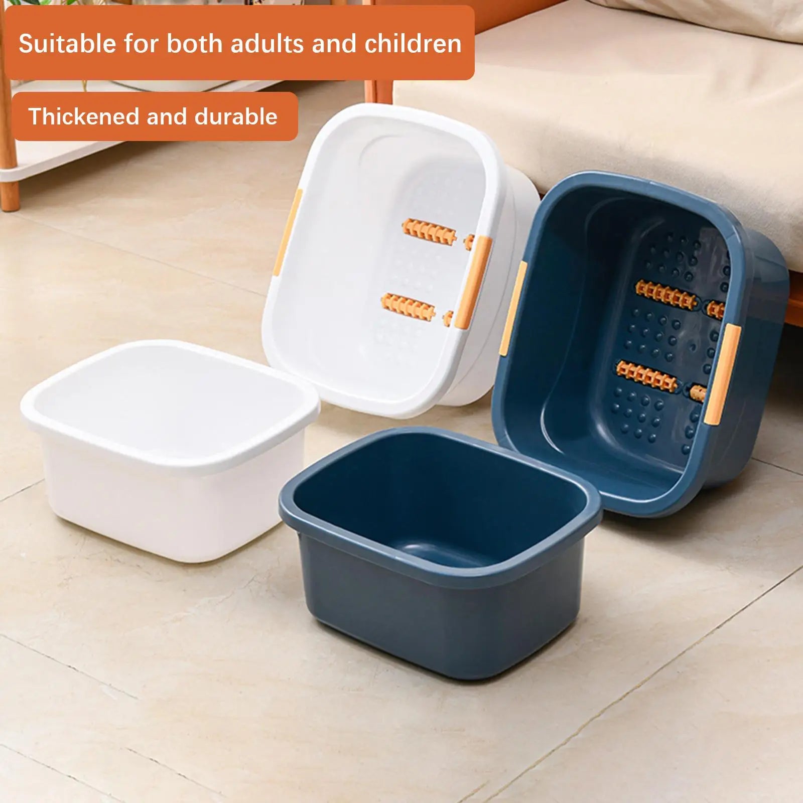 Multifunctional Foot Bath Basin for Soak & Pedicure