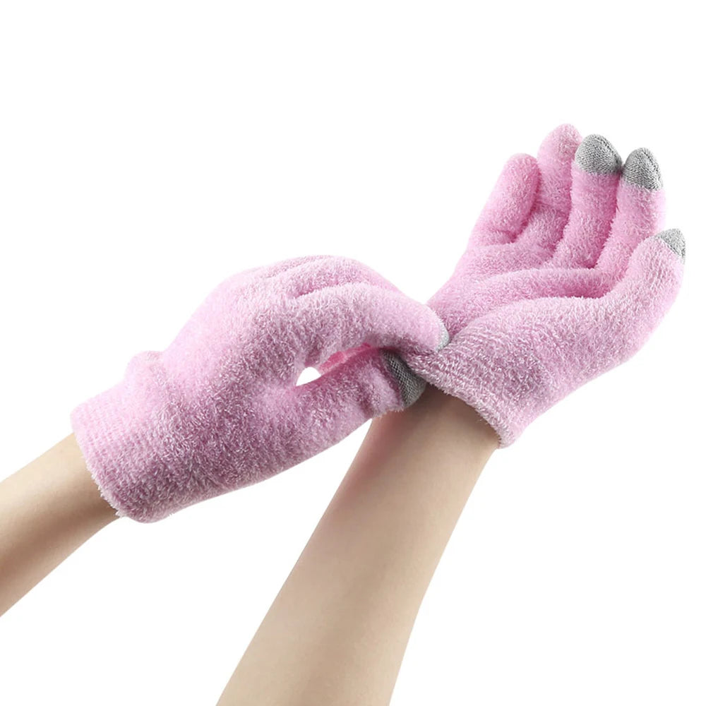 Moisturizing Gel Spa Gloves with Touchscreen