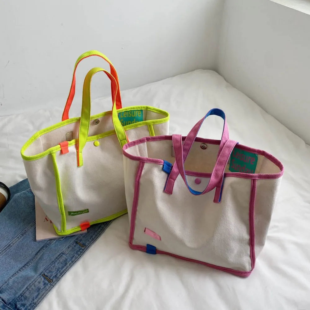 Vegan Canvas Handbag/Tote Bags