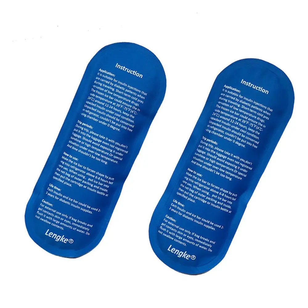 Reusable Insulin Cooling Bag with Ice Pack