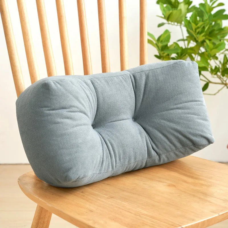 Soft Cashmere Seat Cushion with Lumbar Support