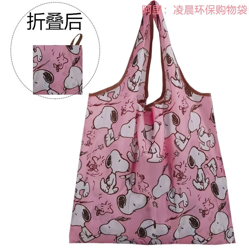 Larger Capacity Snoopy Shopping Bag