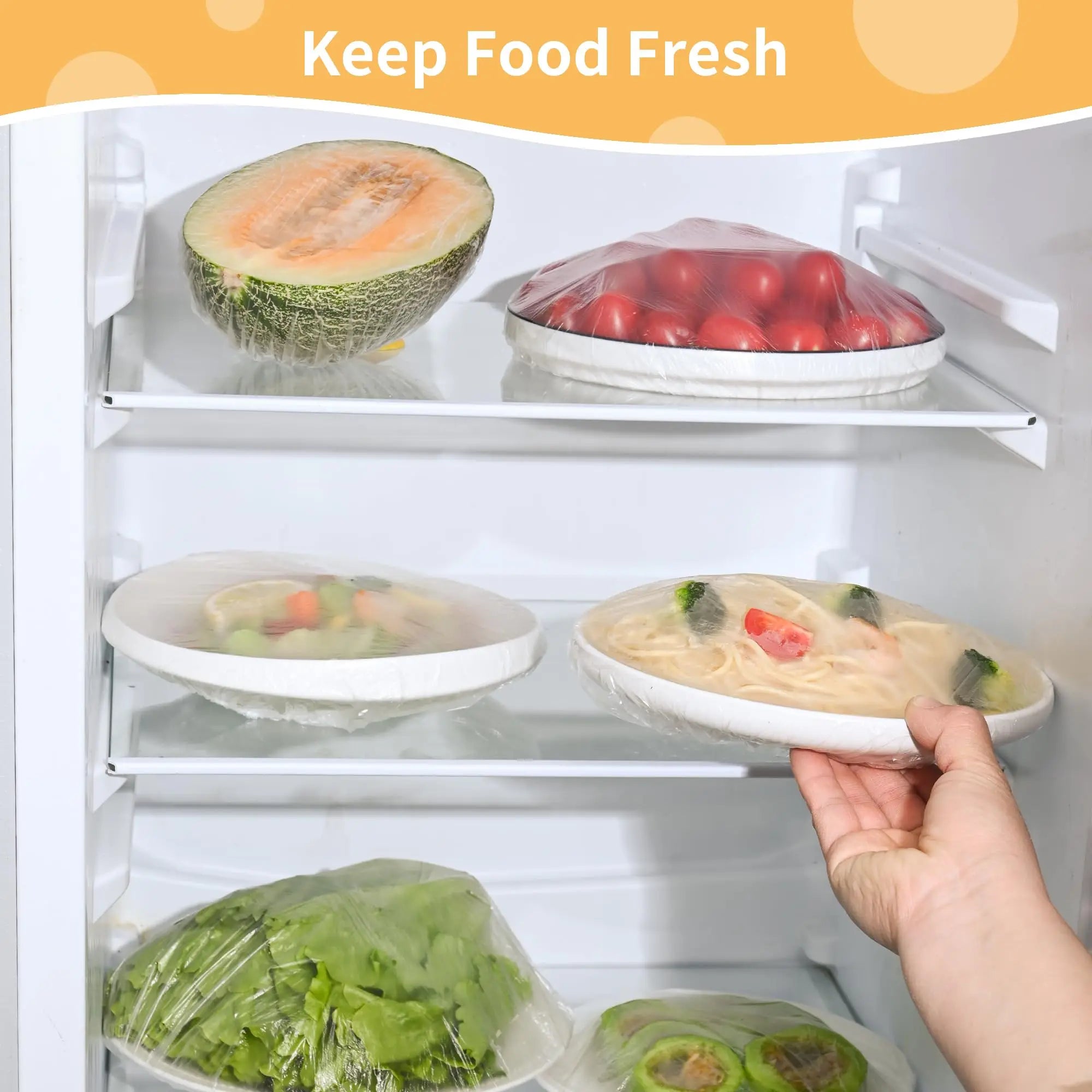 Bowl Covers Bread Proofing Elastic Reusable Plastic Wrap