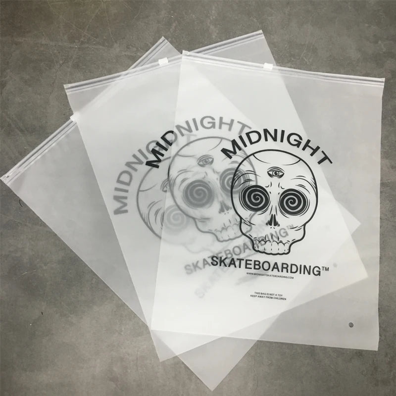 Custom Recycle Eco-Friendly Zip Zipper Lock Plastic Bag For Packing Shipping