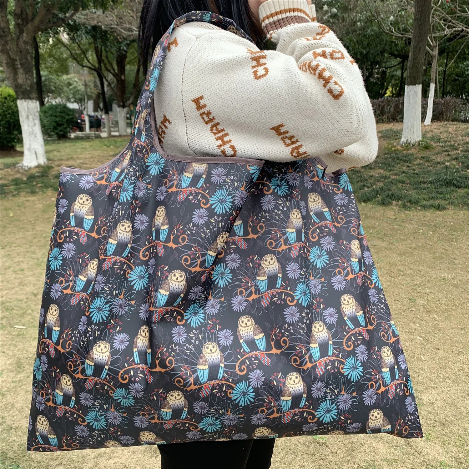 Oxford cloth eco-friendly shopping bag