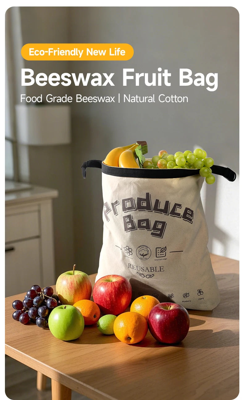 Weedi Beeswax Reusable Storage Bag