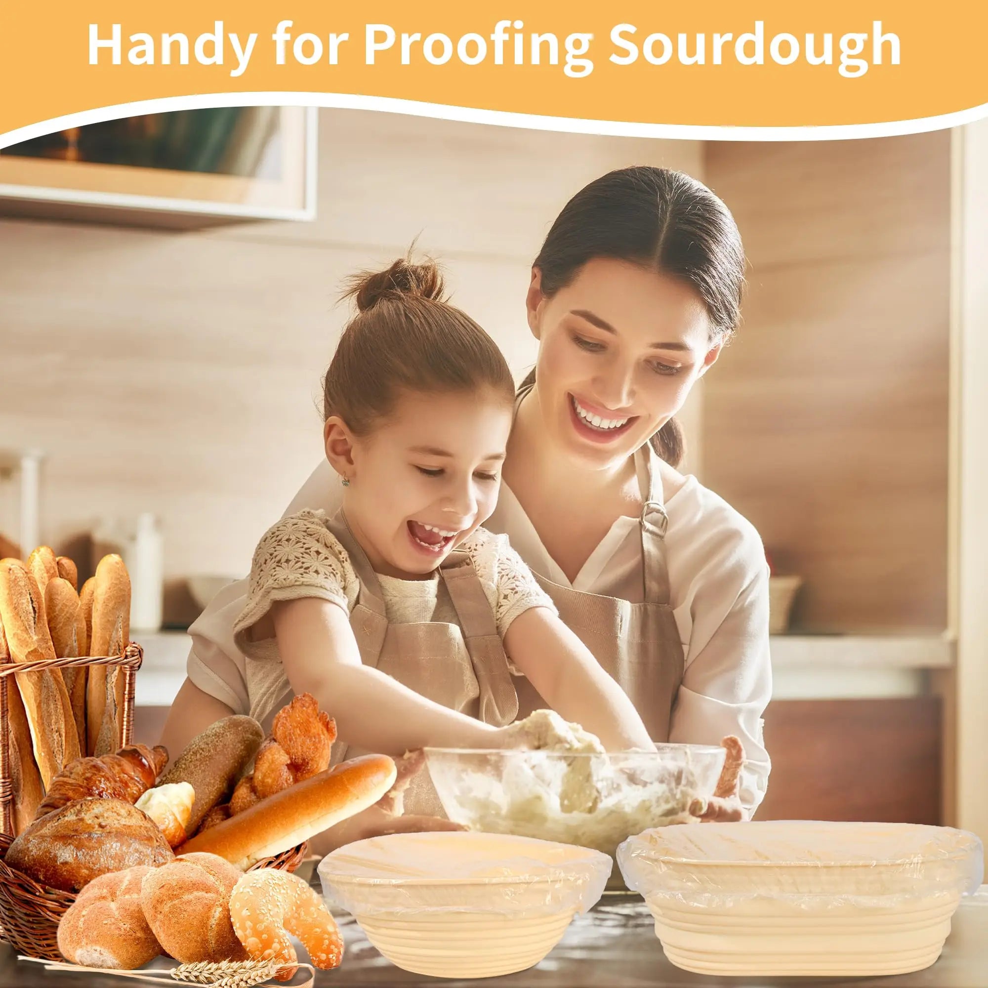 Bowl Covers Bread Proofing Elastic Reusable Plastic Wrap