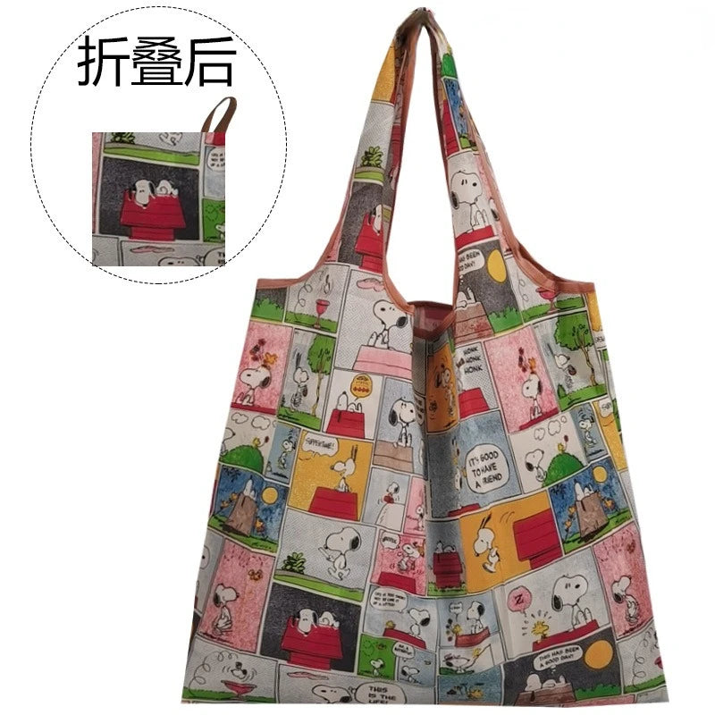 Larger Capacity Snoopy Shopping Bag
