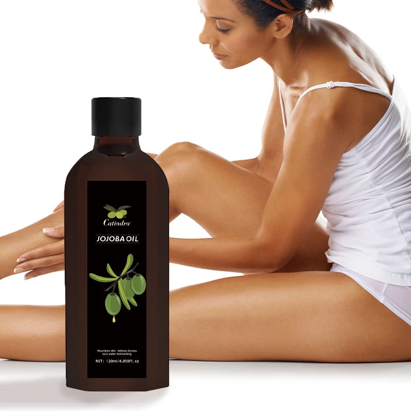 120ml Natural Jojoba Oil for Skin Firming & Body Massage