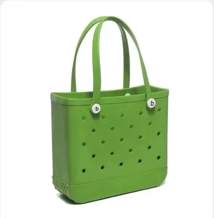 EVA Rubber Waterproof Handbag - Solid Color M/L (Copy)