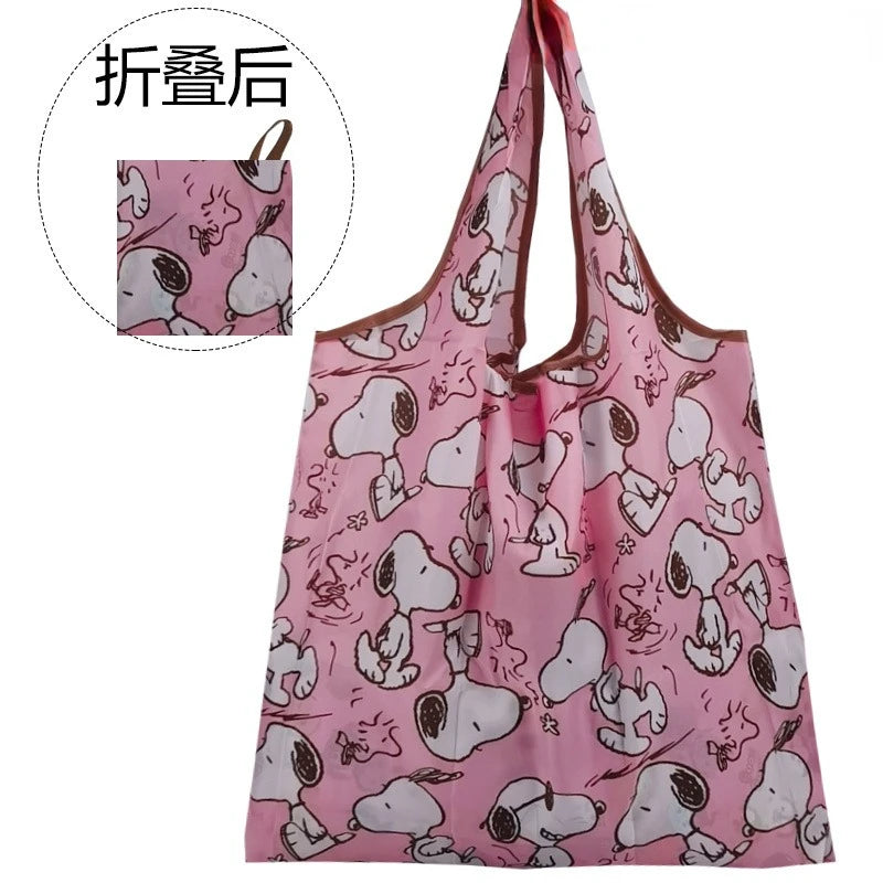 Larger Capacity Snoopy Shopping Bag