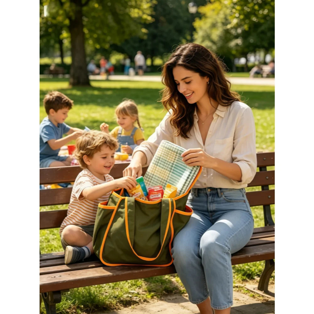 Reusable Drawstring Tote Bag
