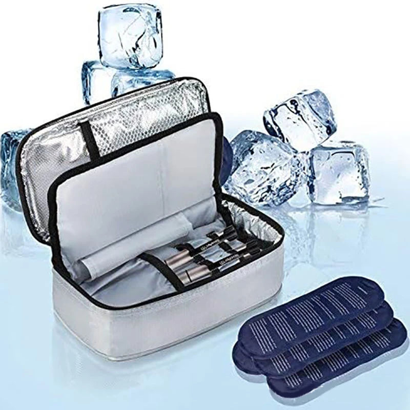 Reusable Medical Ice Pack & Insulin Cooler Bag