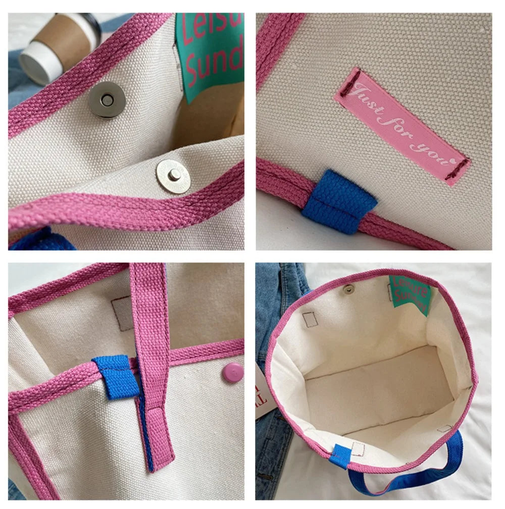 Vegan Canvas Handbag/Tote Bags