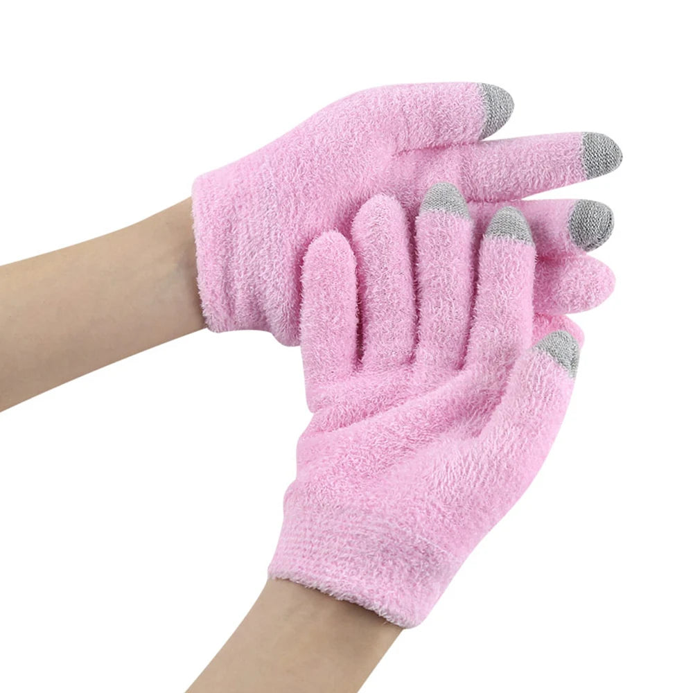 Moisturizing Gel Spa Gloves with Touchscreen