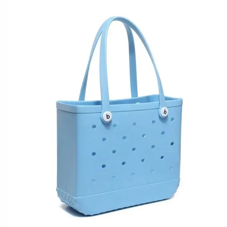 EVA Rubber Waterproof Handbag - Solid Color M/L (Copy)