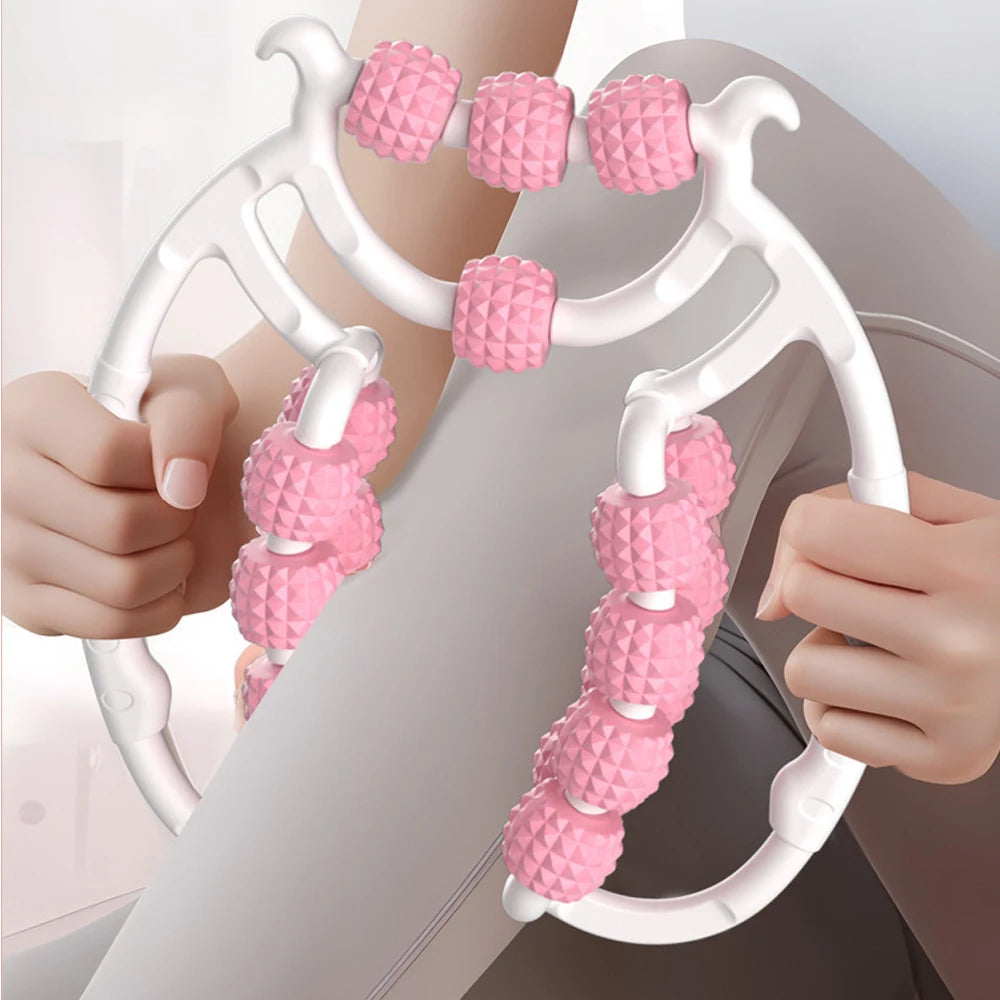 20-Wheel Annular Body Slimming Leg Massager