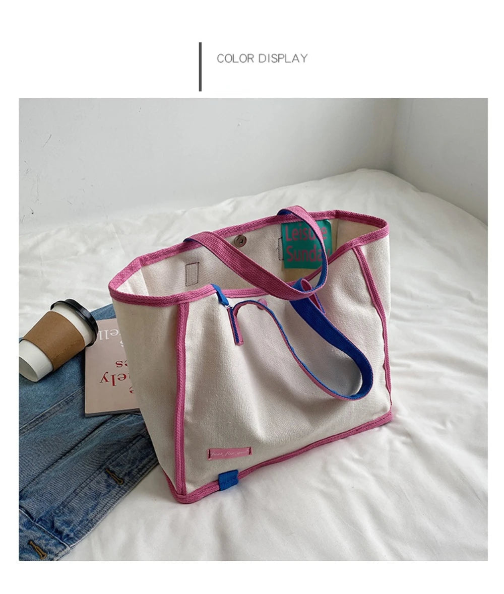 Vegan Canvas Handbag/Tote Bags