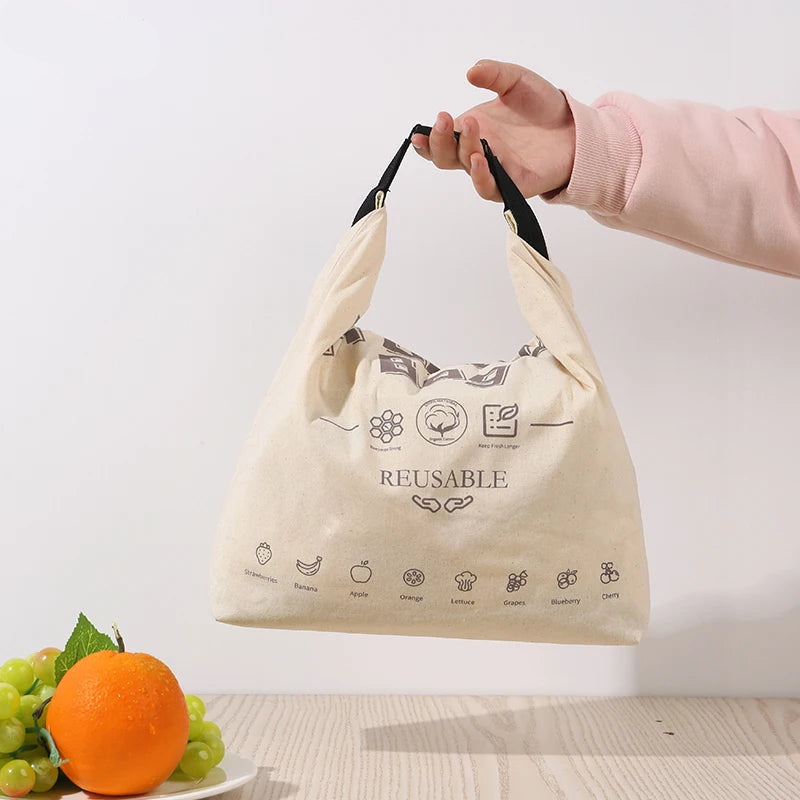 Weedi Beeswax Reusable Food Storage Bag
