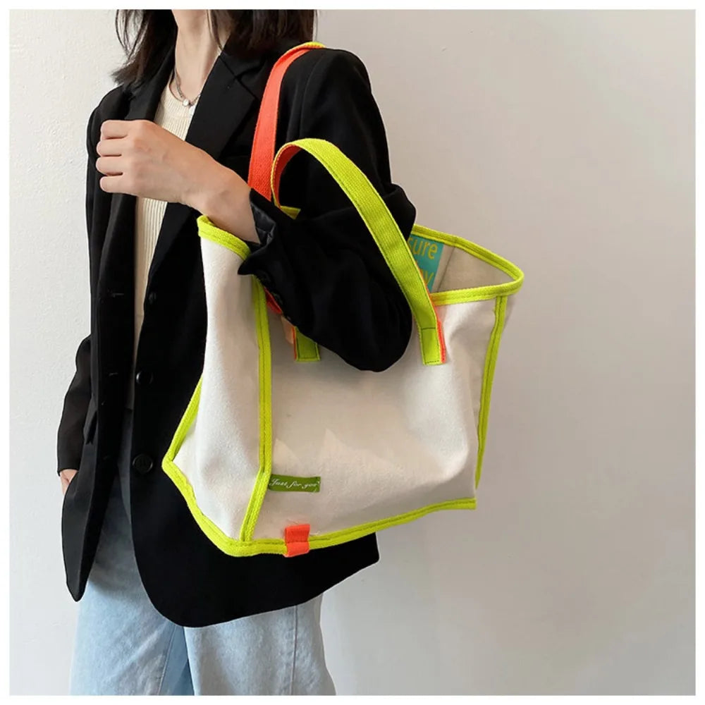 Vegan Canvas Handbag/Tote Bags