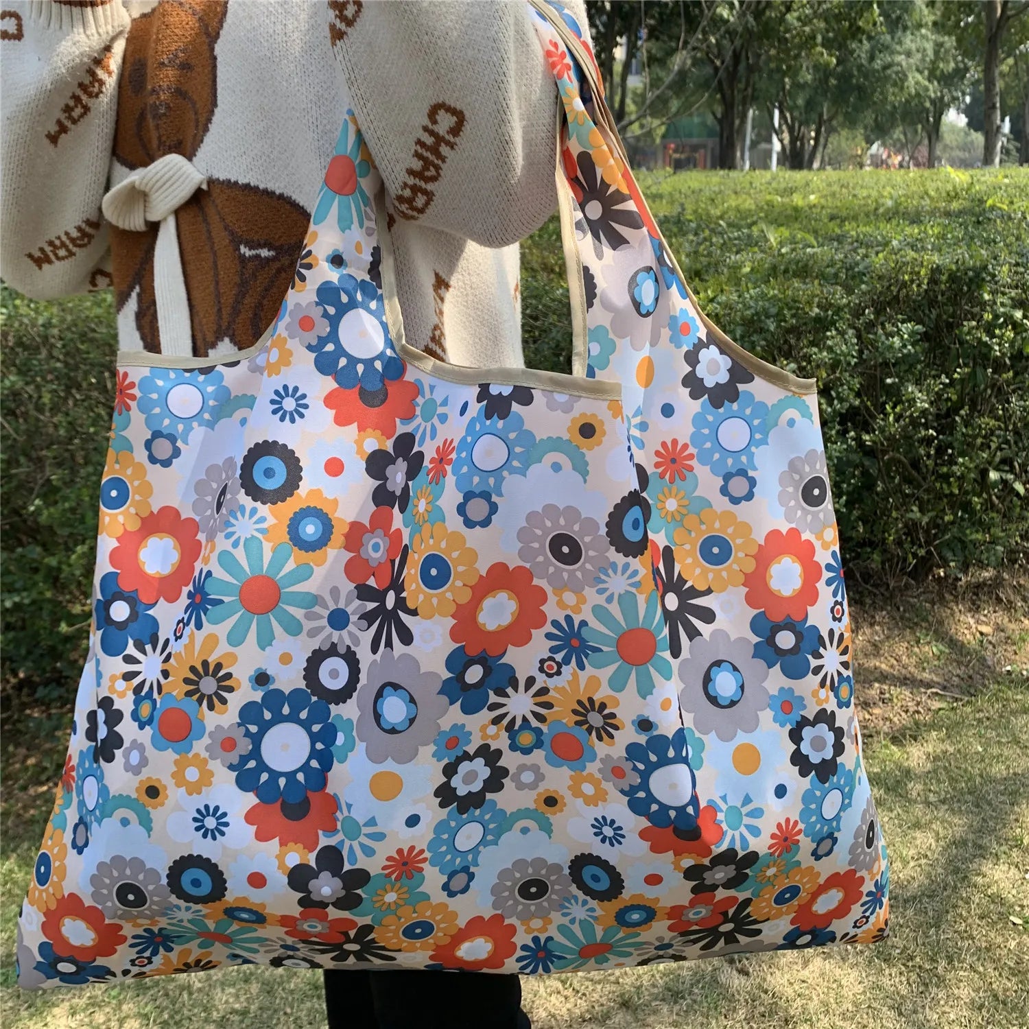 Oxford cloth eco-friendly shopping bag