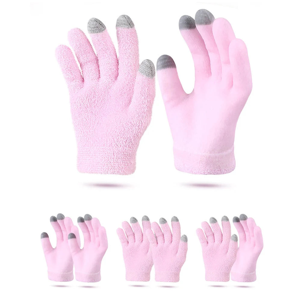 Moisturizing Gel Spa Gloves with Touchscreen