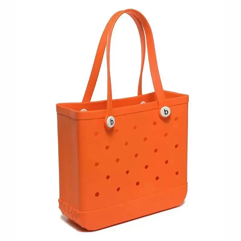 EVA Rubber Waterproof Handbag - Solid Color M/L (Copy)
