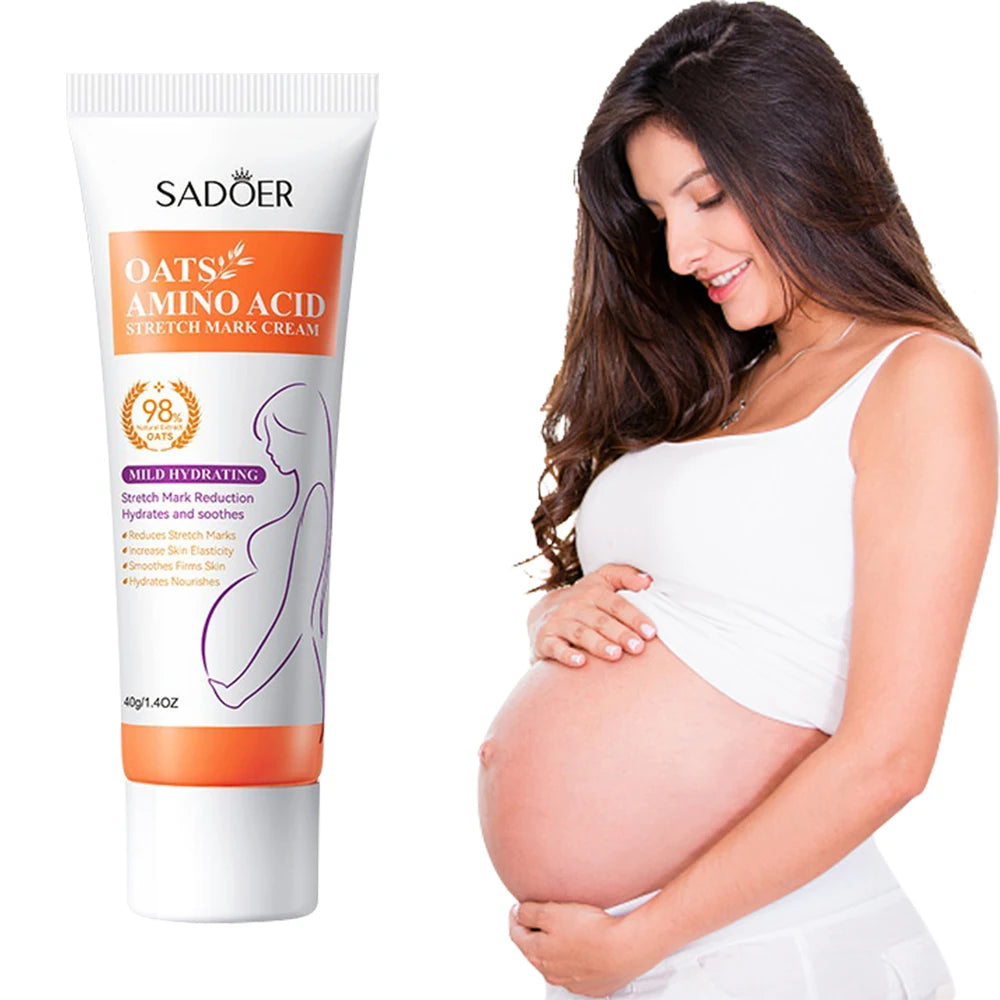 Stretch Mark & Firming Body Cream for Postpartum and Aging Skin