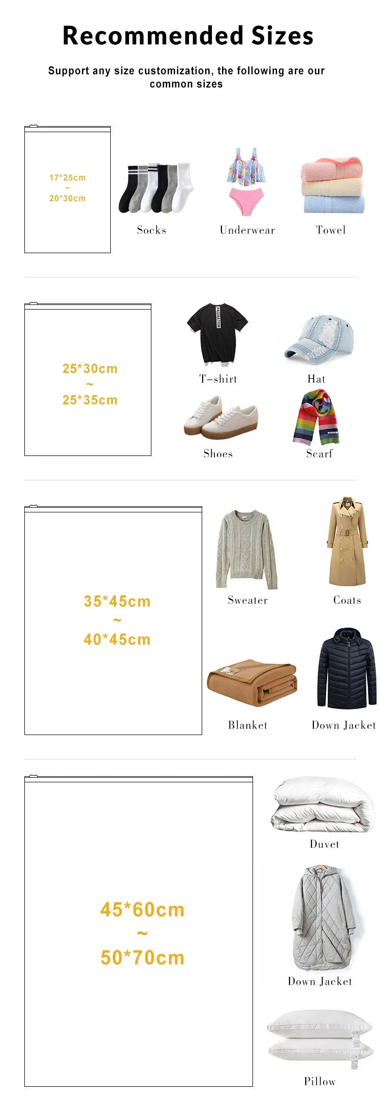 Custom Recycle Eco-Friendly Zip Zipper Lock Plastic Bag For Packing Shipping