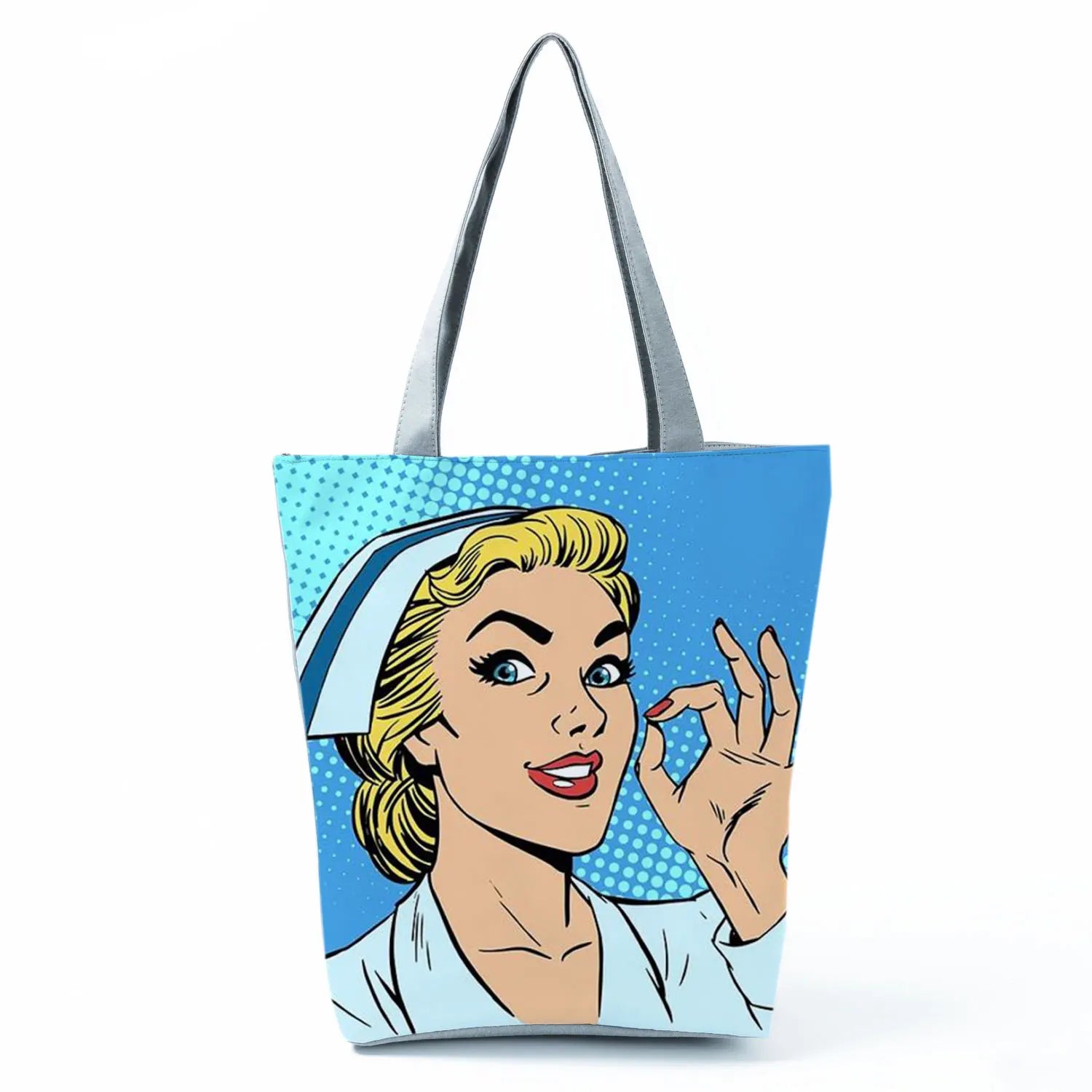 Cartoon Eco Friendly Casual Reusable Handbag