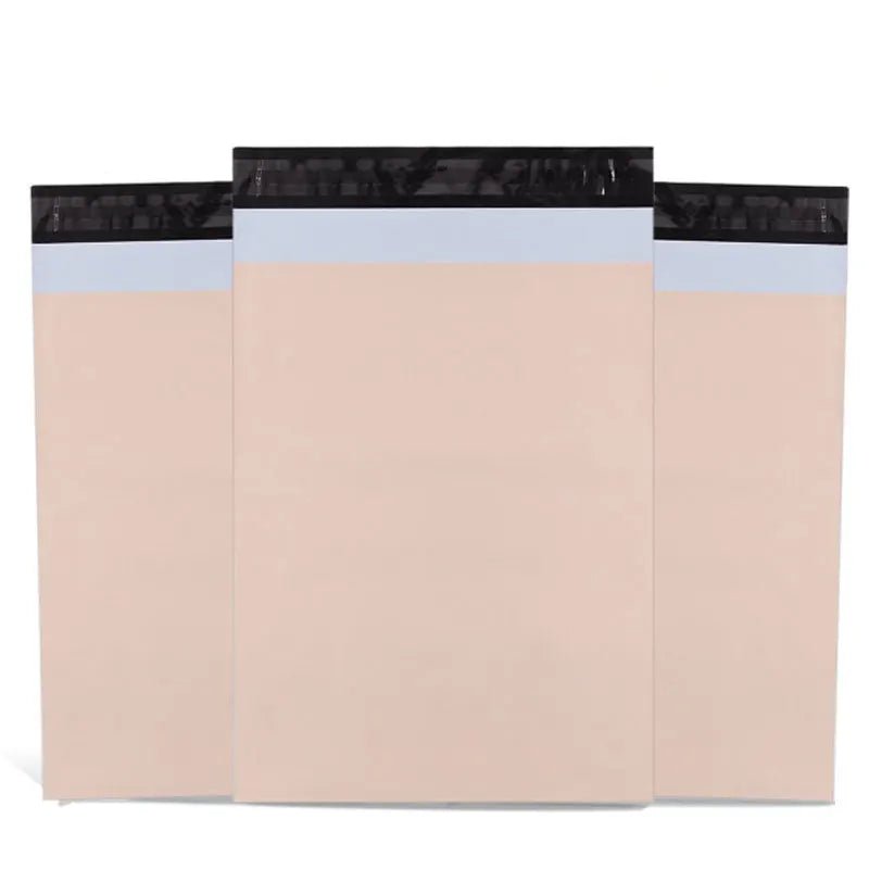 Apricot 50Pcs/lots Mailer Courier Bag Eco - Friendly Biodegradable Bags - WIVAStore