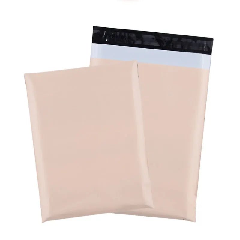 Apricot 50Pcs/lots Mailer Courier Bag Eco - Friendly Biodegradable Bags - WIVAStore