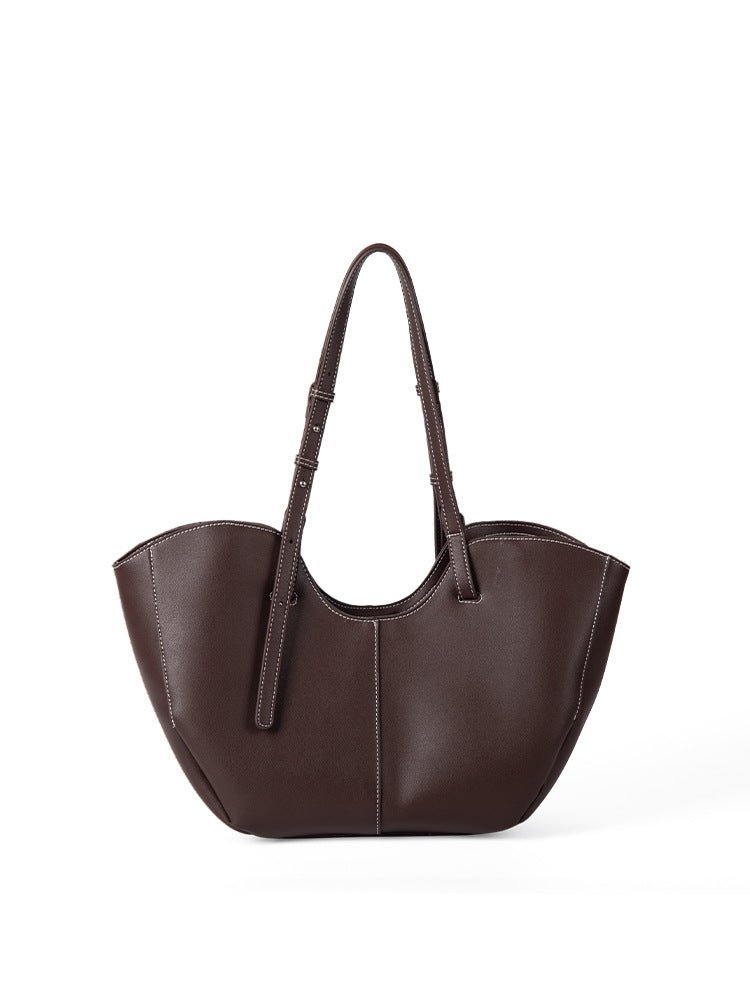 Autumn and winter retro hobo bag, large capacity shoulder bag, design commuter tote bag, - WIVAStore