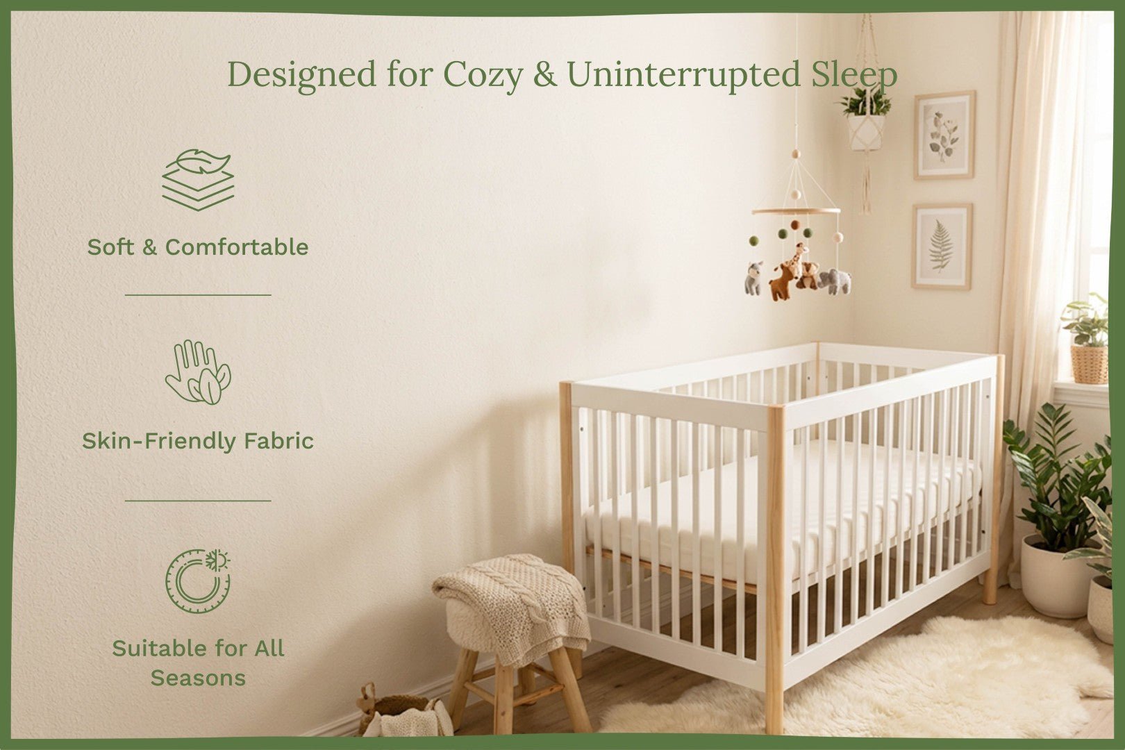Baby Crib Sheets - WIVAStore