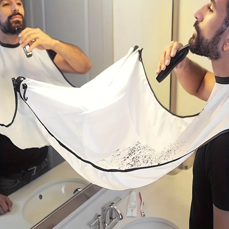 Beard Bib Apron, Beard Bib Hair Catcher for Shaving - WIVAStore