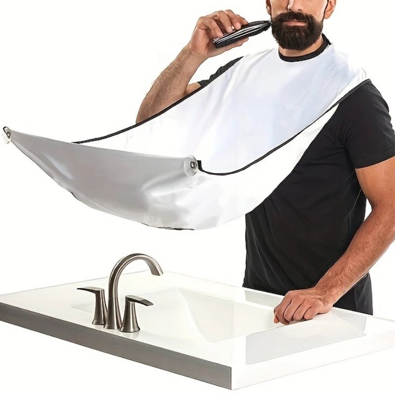 Beard Bib Apron, Beard Bib Hair Catcher for Shaving - WIVAStore