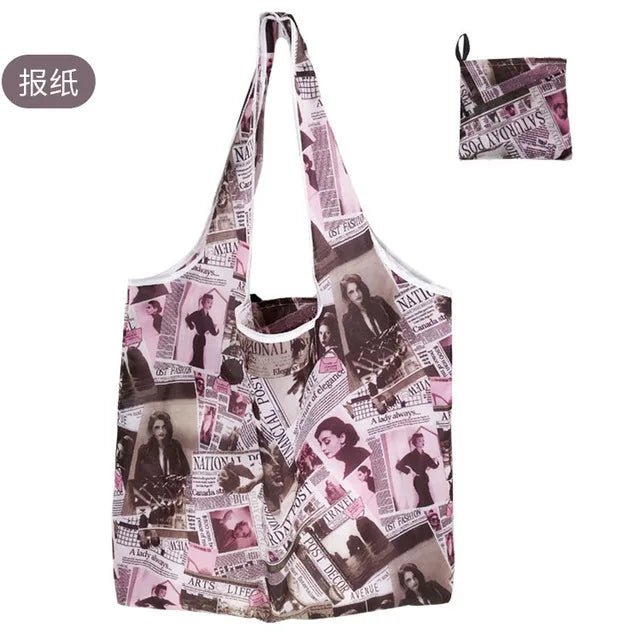 Big Eco-Friendly Folding Shopping Bag - WIVAStore