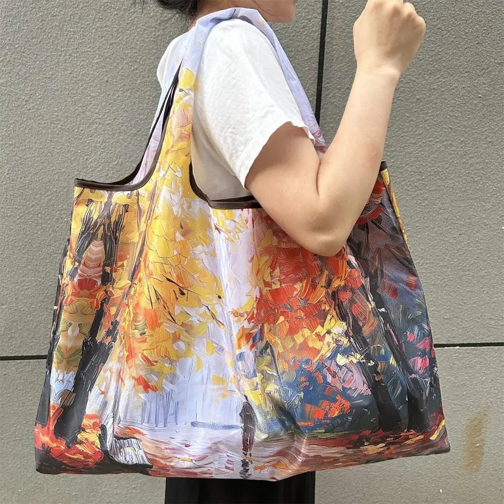 Big Pocket Nylon Grocery Grocery or Shopping Bag - WIVAStore