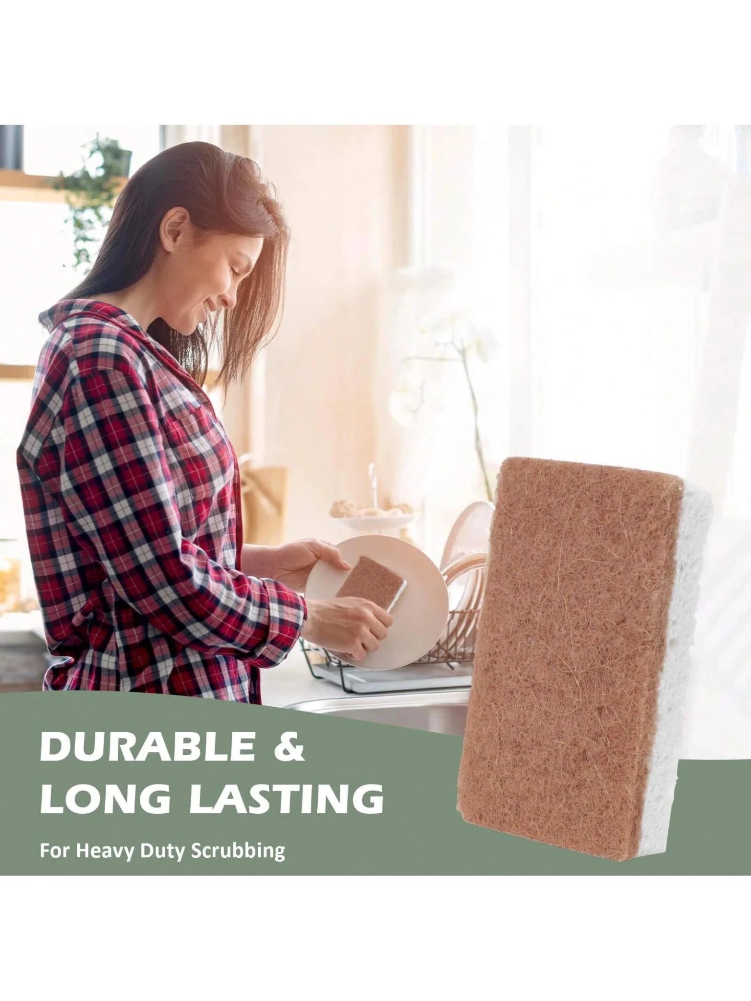 Biodegradable compostable cellulose and coconut scrubbing - WIVAStore