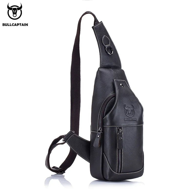 BULLCAPTAIN Leather Messenger Bags - WIVAStore